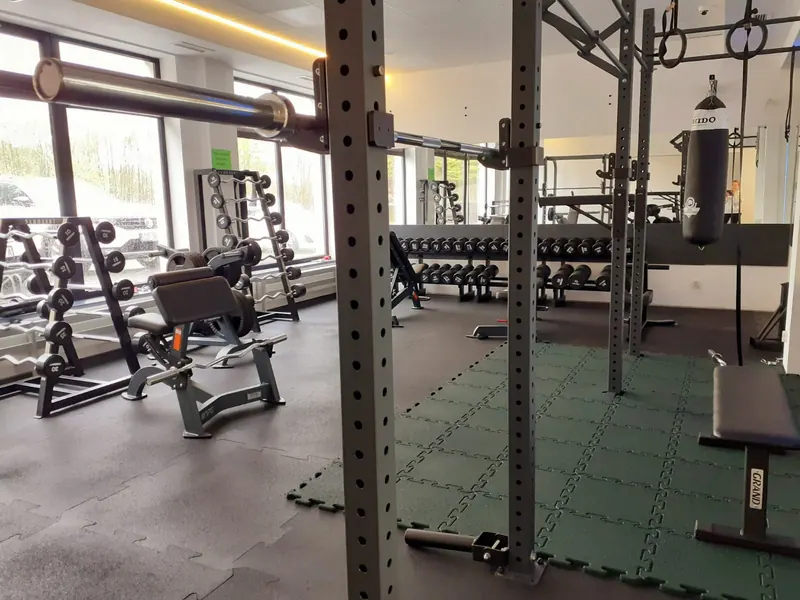 Wnętrze siłowni Max Fit Gym